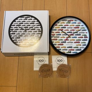 マツダ(マツダ)のマツダ　時計&コースター(ノベルティグッズ)