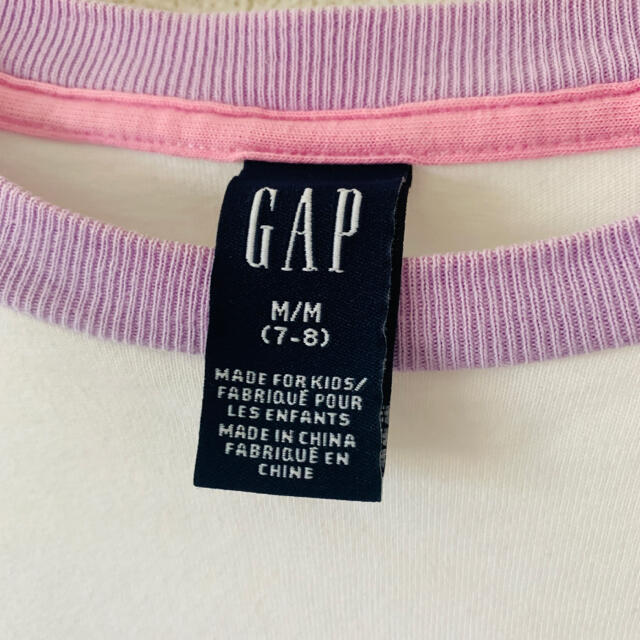 GAP(ギャップ)のGAP for kids Tシャツ ピンク　パープル キッズ/ベビー/マタニティのキッズ服女の子用(90cm~)(Tシャツ/カットソー)の商品写真