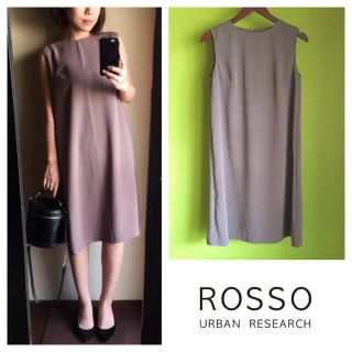 アーバンリサーチロッソ(URBAN RESEARCH ROSSO)の茜ちゃん様専用☆(ひざ丈ワンピース)