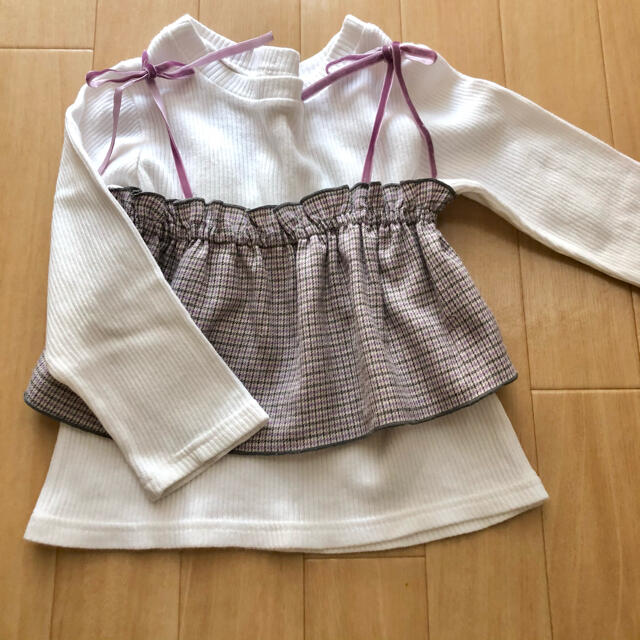 petit main(プティマイン)のプティマイン 100 キッズ/ベビー/マタニティのキッズ服女の子用(90cm~)(Tシャツ/カットソー)の商品写真