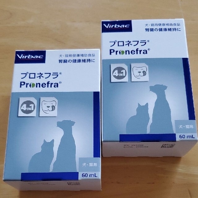 Virvac(ビルバック)のビルバックプロネフラ ６０mL ２本 その他のペット用品(猫)の商品写真