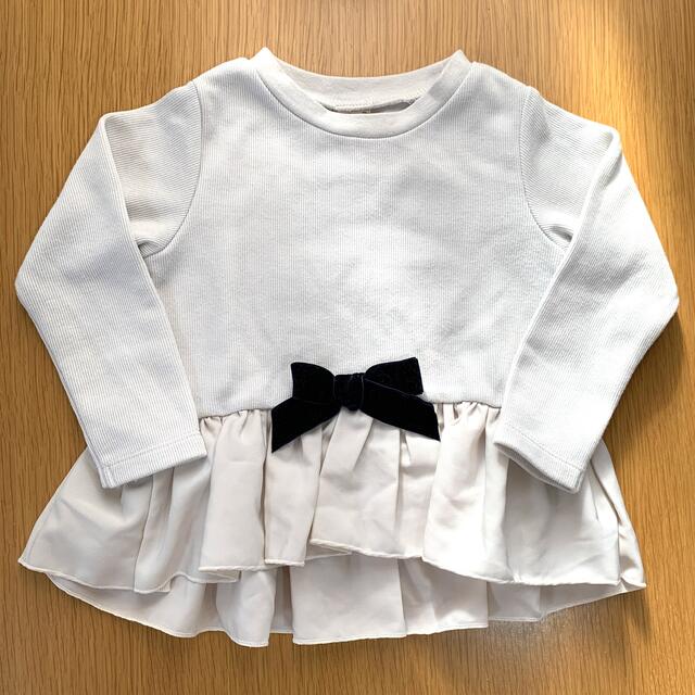 petit main(プティマイン)のプティマイン　カットソー　100 キッズ/ベビー/マタニティのキッズ服女の子用(90cm~)(Tシャツ/カットソー)の商品写真