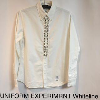 ユニフォームエクスペリメント(uniform experiment)の★美品★ UNIFORM EXPERIMRNT Whiteline 白シャツM(シャツ)