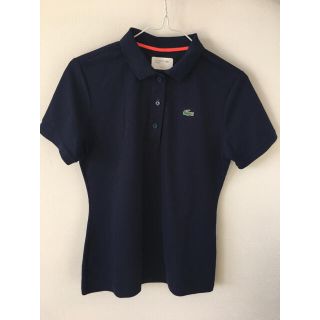 ラコステ(LACOSTE)のLACOSTE ゴルフパフォーマンスポロシャツ ネイビー(ウエア)