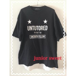 ウィゴー(WEGO)のjunior sweet  WEGO レイヤードＴシャツ(Tシャツ(半袖/袖なし))