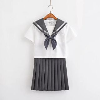 セーラー服 グレー リボン(アクセサリー)