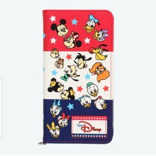 ディズニー(Disney)の【新品】チームディズニー★スマホケース★トリコロール(モバイルケース/カバー)