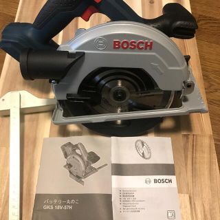 ボッシュ(BOSCH)のBOSCH 18V コードレス丸ノコ(工具/メンテナンス)