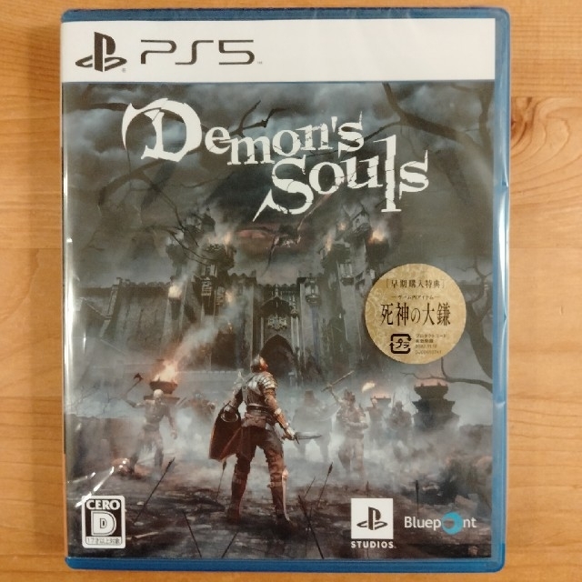 Demon’s Souls PS5【早期購入特典のDLコード未使用】 エンタメ/ホビーのゲームソフト/ゲーム機本体(家庭用ゲームソフト)の商品写真