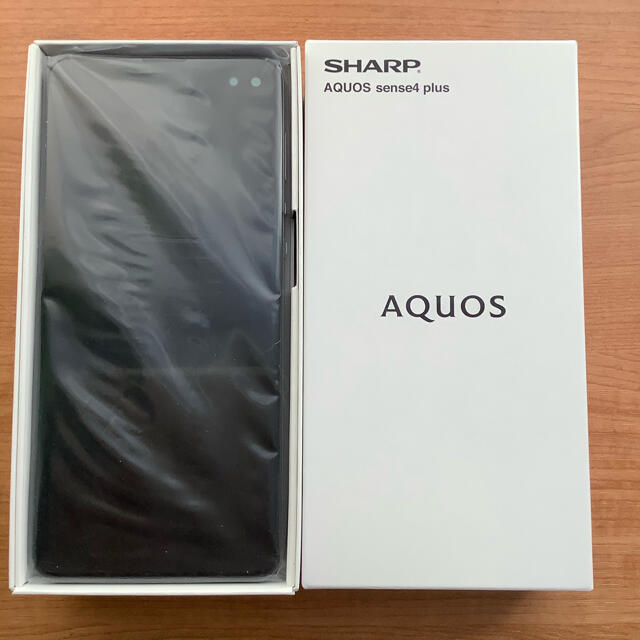 値下【未開封】Aquos Sense4 plus ブラック