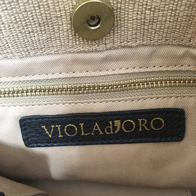 VIOLAd'ORO カゴバック2way レディースのバッグ(かごバッグ/ストローバッグ)の商品写真