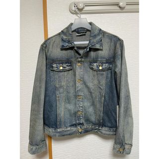 フィアオブゴッド(FEAR OF GOD)のessentials デニムジャケット trucker jacket Mサイズ(Gジャン/デニムジャケット)