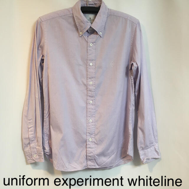 uniform experiment(ユニフォームエクスペリメント)の★美品★ uniform experiment whiteline 長袖シャツM メンズのトップス(シャツ)の商品写真