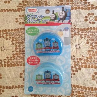 新品◇きかんしゃトーマス マグネットクリップ ポイント消化にも(キャラクターグッズ)
