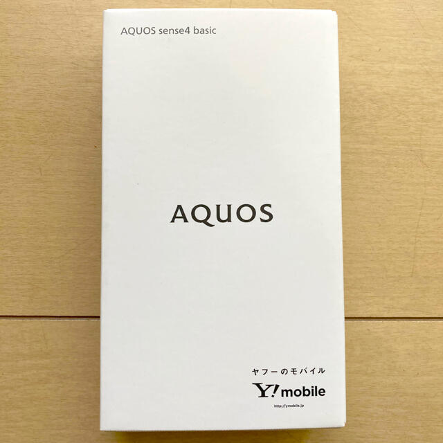 AQUOS(アクオス)のSHARP AQUOS sense4 basic 本体　ブラック スマホ/家電/カメラのスマートフォン/携帯電話(スマートフォン本体)の商品写真