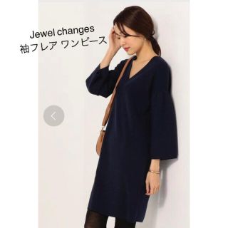 ジュエルチェンジズ(Jewel Changes)のJewel changes ワンピース ネイビー(ひざ丈ワンピース)