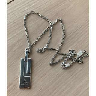 グッチ(Gucci)のGUCCI ネックレス　シルバーアクセ　(ネックレス)