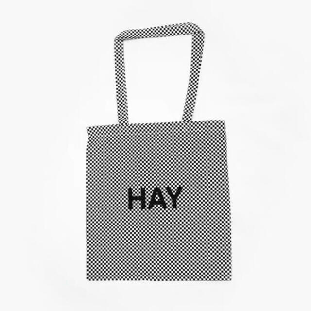 CIBONE(シボネ)のHAY TOTE ヘイ チェック柄トートバッグ　エコバッグ レディースのバッグ(トートバッグ)の商品写真