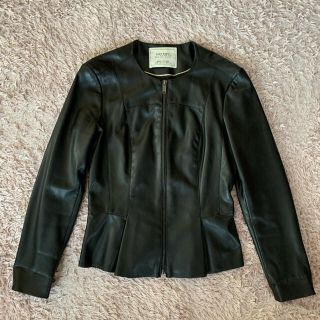 ザラ(ZARA)の【ライダースジャケット】ZARA フェイクレザー(ライダースジャケット)