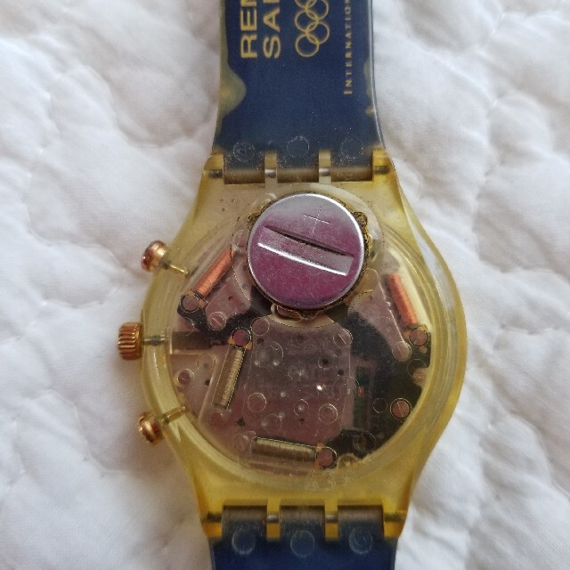 swatch(スウォッチ)のswatch　オリンピックモデル　ジャンク品 メンズの時計(腕時計(アナログ))の商品写真