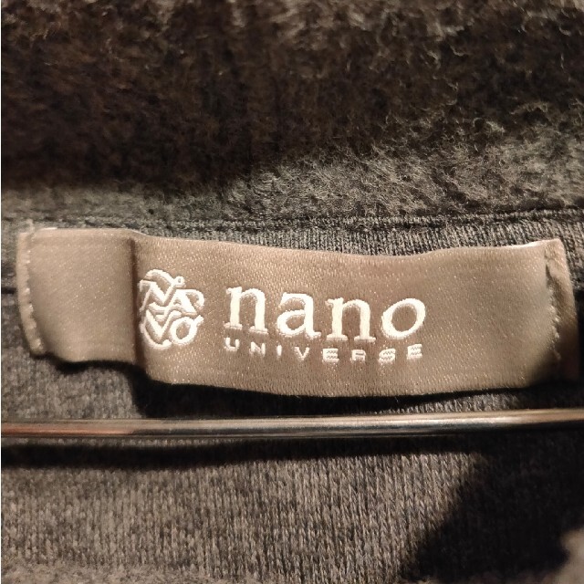 nano・universe(ナノユニバース)のnano・universe　裏起毛切替プルパーカー メンズのトップス(パーカー)の商品写真
