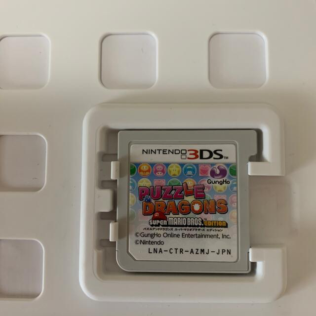 ニンテンドー3DS(ニンテンドー3DS)のパズドラ3DS（パズルアンドドラゴンズスーパーマリオブラザーズエディション エンタメ/ホビーのゲームソフト/ゲーム機本体(家庭用ゲームソフト)の商品写真