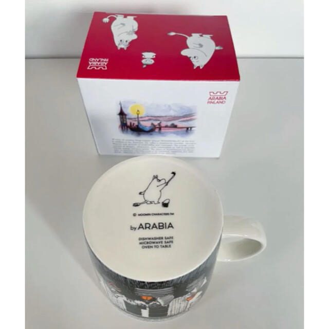 ARABIA(アラビア)のムーミン　アラビアマグカップ インテリア/住まい/日用品のキッチン/食器(食器)の商品写真