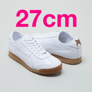 メゾンキツネ(MAISON KITSUNE')の27cm【新品】PUMA Maison Kitsune ローマ スニーカー(スニーカー)