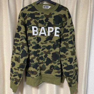 アベイシングエイプ(A BATHING APE)のA BATHING APE First Camo Crewneck 2XL(スウェット)