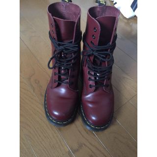 ドクターマーチン(Dr.Martens)のドクターマーチン 10ホール チェリーレッド(ブーツ)