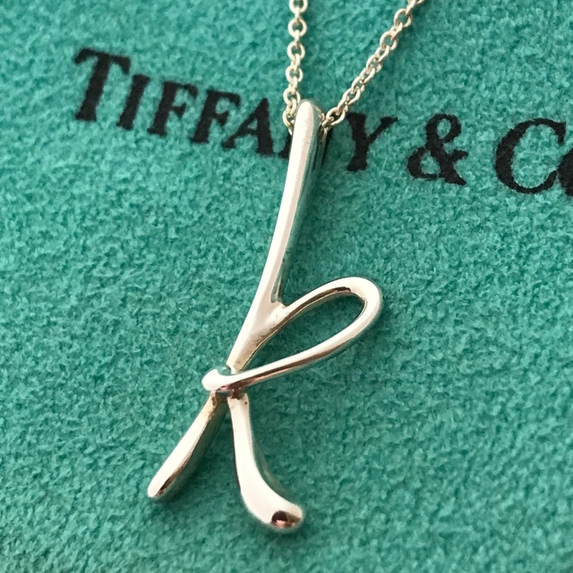 TIFFANY イニシャルk ネックレス