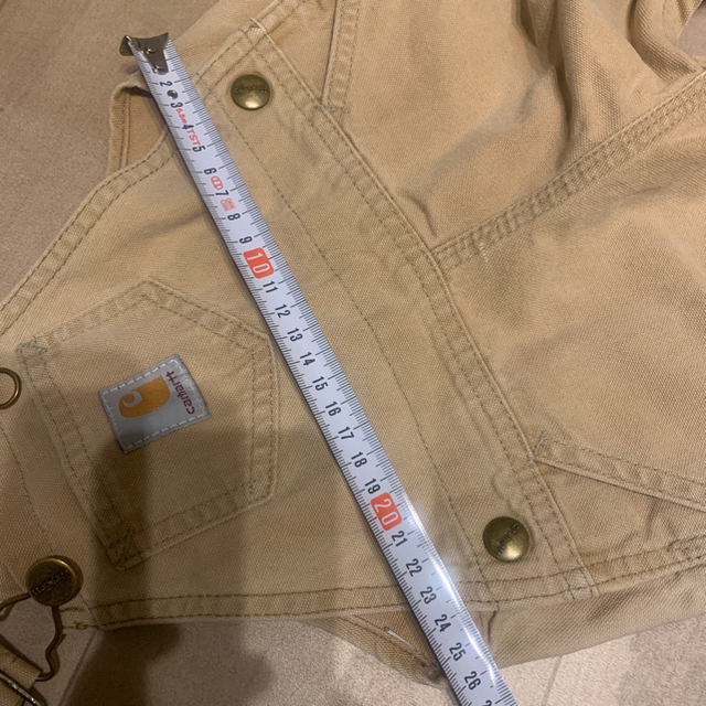 carhartt(カーハート)のCarhartt オーバーオール サロペット 80cm キッズ/ベビー/マタニティのベビー服(~85cm)(パンツ)の商品写真