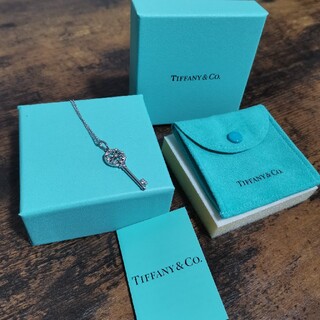 Tiffany & Co. - ティファニー フローラル キー ネックレス 18k ダイヤ ...