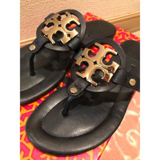 トリーバーチ(Tory Burch)のトリーバーチ レザーサンダル　サイズUS6(サンダル)