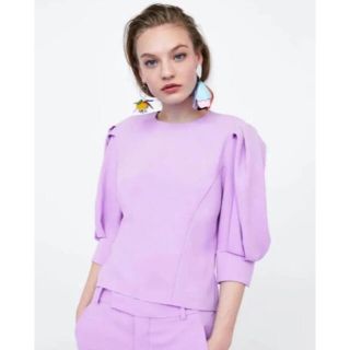 ザラ(ZARA)のZARA ブラウス(シャツ/ブラウス(長袖/七分))