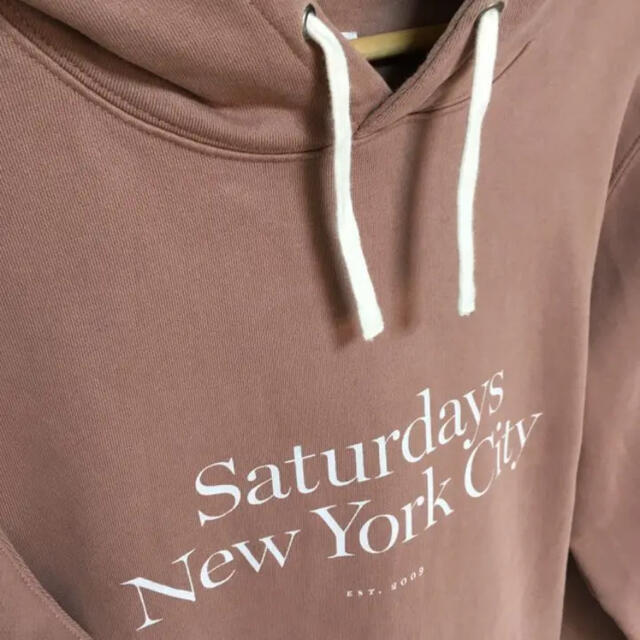 SATURDAYS SURF NYC(サタデーズサーフニューヨークシティー)の完売品 サタデーズ サーフ パーカー レンガ SATURDAYS SURF メンズのトップス(パーカー)の商品写真