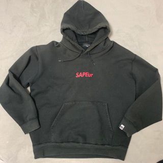 シュプリーム(Supreme)のSAPEur ドロンジョコラボ悪童天国フーディ　XL 古着　ステッカー付き(パーカー)