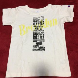 チャンピオン(Champion)のチャンピオン　Tシャツ　オフホワイト　130cm(Tシャツ/カットソー)