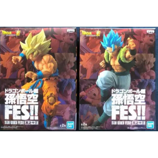 BANDAI(バンダイ)のドラゴンボール超 孫悟空 FES!! 其之十三 Ａ Ｂ フィギュア ２種類 エンタメ/ホビーのフィギュア(アニメ/ゲーム)の商品写真