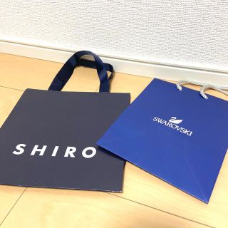 シロ(shiro)のSHIRO SWAROVSKI 紙袋(ショップ袋)