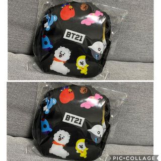 ボウダンショウネンダン(防弾少年団(BTS))の【新品未開封】BT21 エコバッグ2個(エコバッグ)