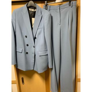 ザラ(ZARA)のZARA セットアップ　21ss(テーラードジャケット)