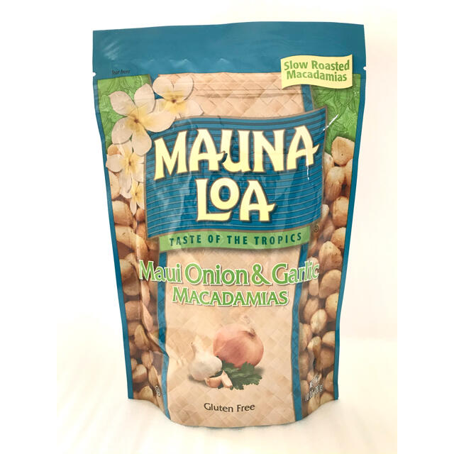 ハワイ　マウナロアマカデミアナッツ【マウイオニオンガーリック】 食品/飲料/酒の食品(菓子/デザート)の商品写真