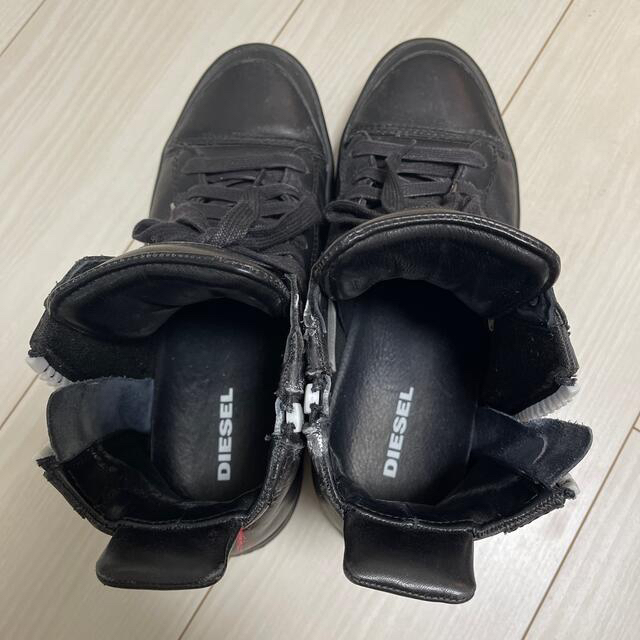 DIESEL(ディーゼル)のDiesel レザーシューズ 25.5cm black メンズの靴/シューズ(ドレス/ビジネス)の商品写真
