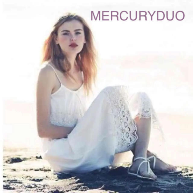 MERCURYDUO(マーキュリーデュオ)のマーキュリーデュオ のキャミワンピース レディースのワンピース(ロングワンピース/マキシワンピース)の商品写真