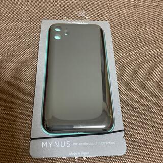 MYNUS iPhone11 ケース ブラック(iPhoneケース)