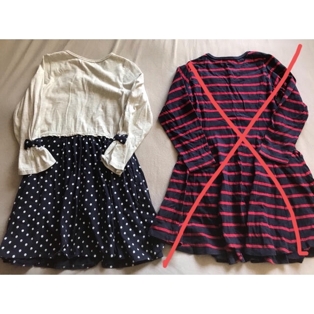 WILL MERY(ウィルメリー)のワンピース 2点セット　120 WILL MERY キッズ/ベビー/マタニティのキッズ服女の子用(90cm~)(ワンピース)の商品写真