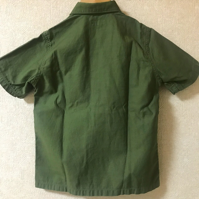 BACK NUMBER(バックナンバー)のキッズ ミリタリーシャツ 120cm キッズ/ベビー/マタニティのキッズ服男の子用(90cm~)(Tシャツ/カットソー)の商品写真