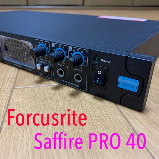 Forcusrite Saffire PRO40 オーディオインターフェイス