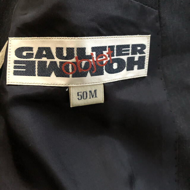 Jean-Paul GAULTIER(ジャンポールゴルチエ)の値下げ ジャンポールゴルチェ　ダークグレースーツ メンズのスーツ(セットアップ)の商品写真
